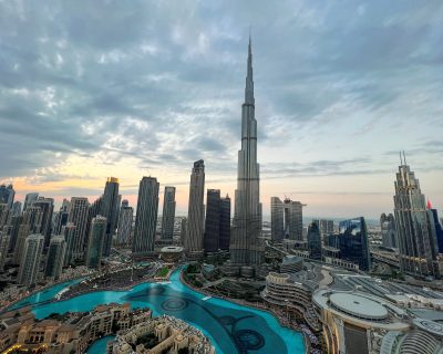 A general view of Dubai Downtown showing world's tallest building Burj Al Khalifa, in Dubai United Arab Emirates, December 31, 2022. REUTERS/Abdelhadi Ramahi/File Photo